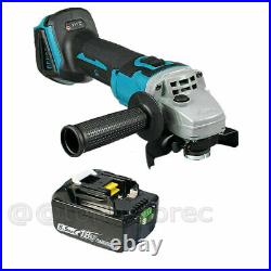 18V 125mm Brushless Angle Grinder For Makita Cordless Replace Li-ion Battery LXT