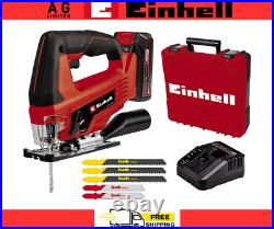 Einhell Cordless 18V Jigsaw + accessories battery 1 x 2.5Ah Li-ion Cutting Tool