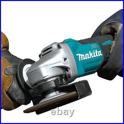 Makita Angle Grinder 125mm 18V Li-ion Brushless Cordless Body Only DGA504Z