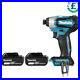 Makita DTD155 18V LXT Brushless Cordless Impact Driver With 2 x 5.0Ah Batteries