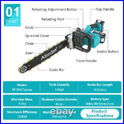 NEW For Makita DUC353Z 18V x2 36V Li-ion Twin Cordless Brushless Chainsaw 16'
