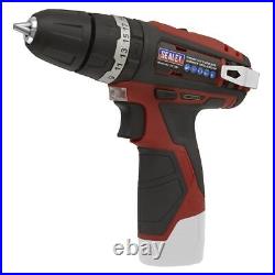 Sealey CP1201KIT Hammer Drill/Driver Kit Ø10mm 12V Li-ion 2 Batteries